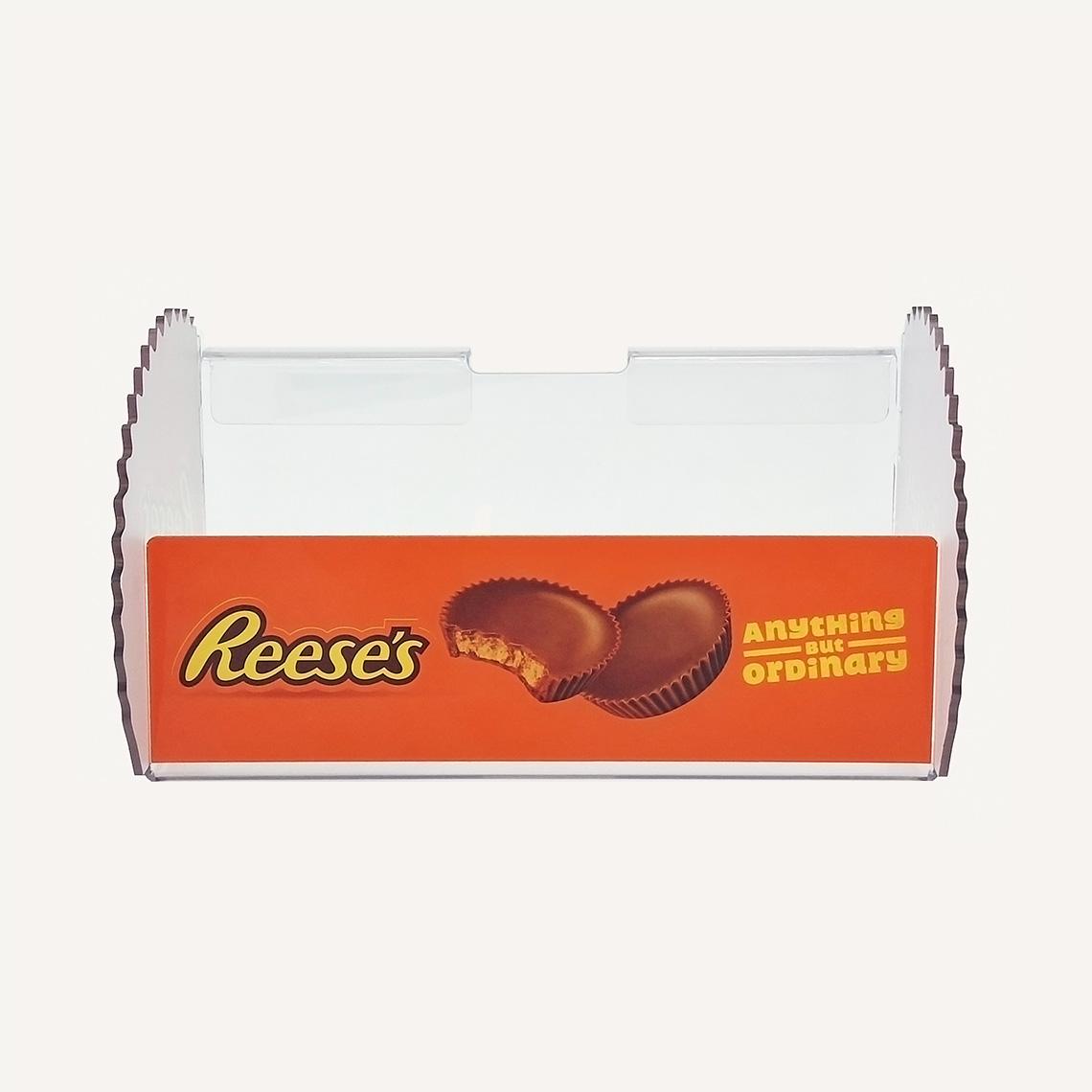 Reese's peanut butter cup Shelving display & Parasite retail product display.
