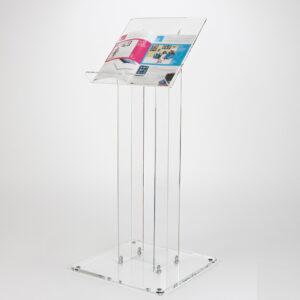 Clear Acrylic Lectern With book stand.
